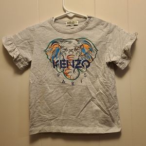 Kenzo girl grey tshirt, size 18 months